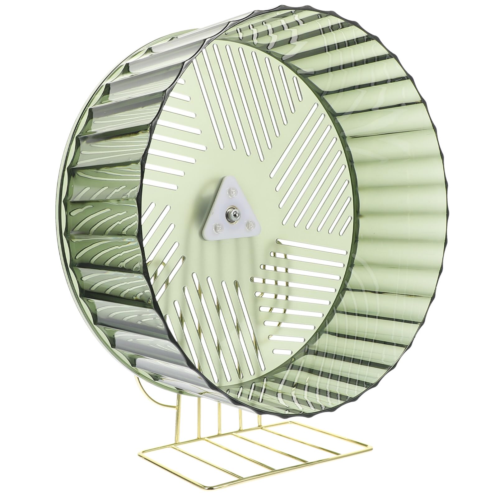 Balacoo Hamster Running Wheel Cage Chinchilla Wheel Toys Brackets Hamster Flying Saucer Cage Hedgehog Wheel Rat Wheels Sports Decor Chinchilla Supplies Plastic to Rotate Mute Small Hamster