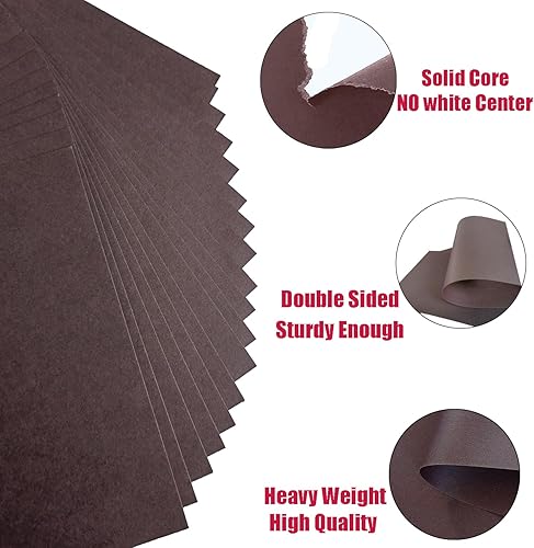 Vista 81 de Baisunt 20 hojas de papel grueso de cartulina azul marino para proyectos de arte, álbumes de recortes, tarjetas e invitaciones (8.5 x 11 pulgadas)