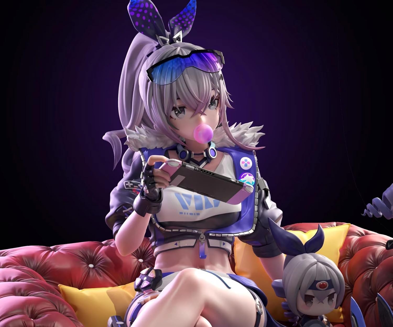Amazon.co.jp: 銀狼 ぎんろう フィギュア 1/6スケール 塗装済み