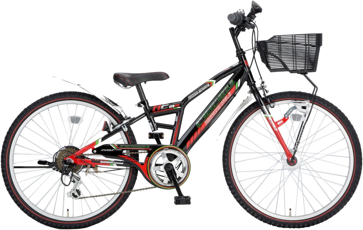 アメリカンイーグル 26型 18速　450mm Wサス付きMTB アメリカンイーグル 26型 18速 450mm Wサス付きMTB 自転車