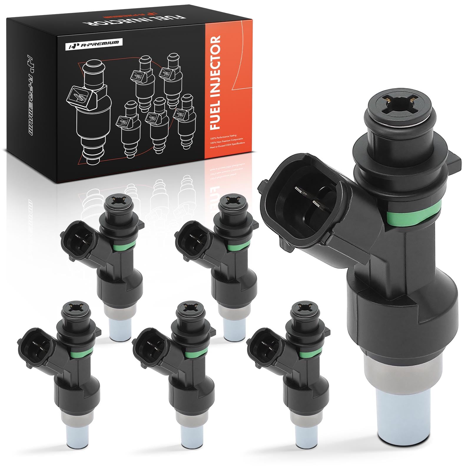 Amazon.com: A-Premium Fuel Injectors Set of 6 Compatible with