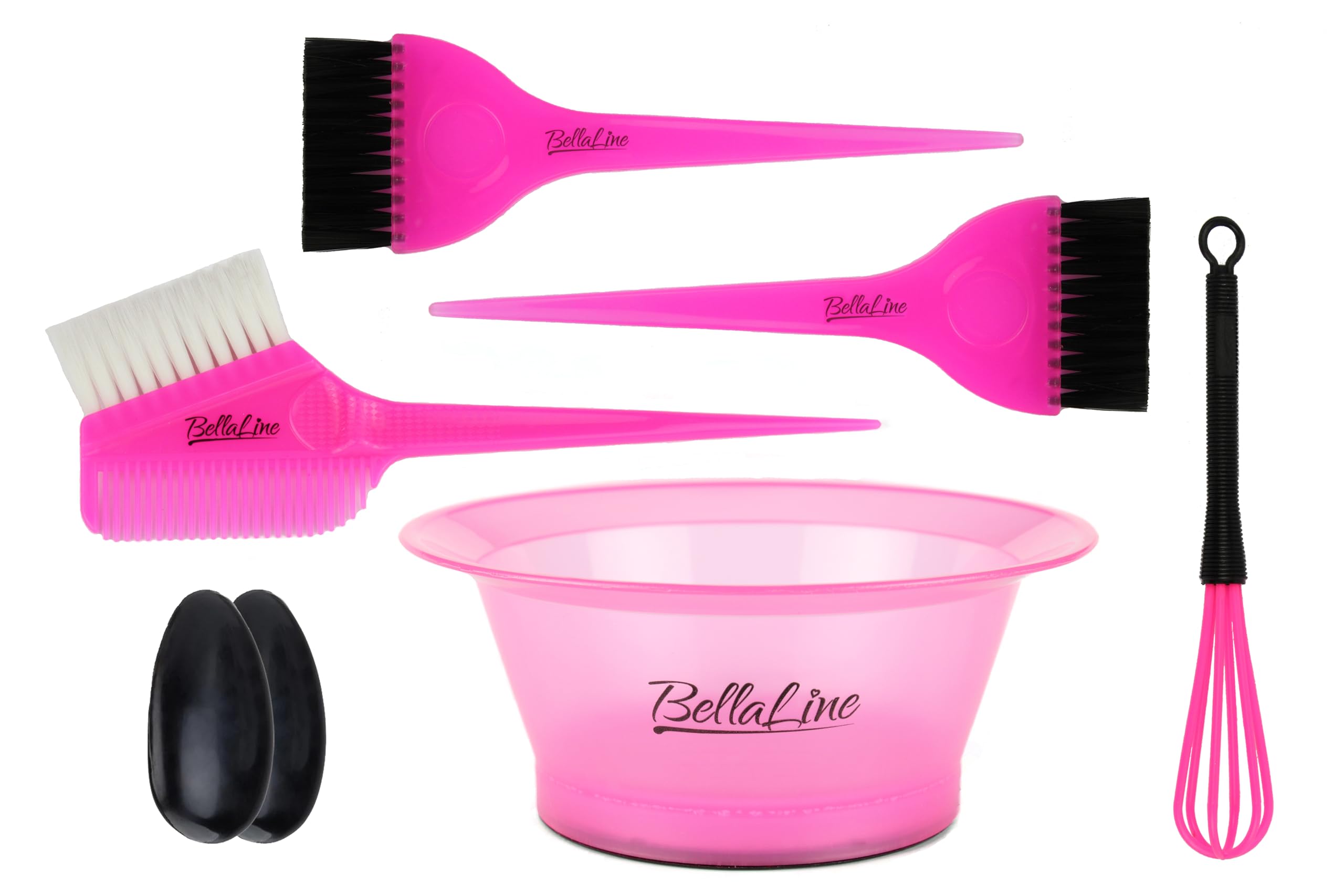 Haarfärbeset 7-teilig Pink (Rosa)
