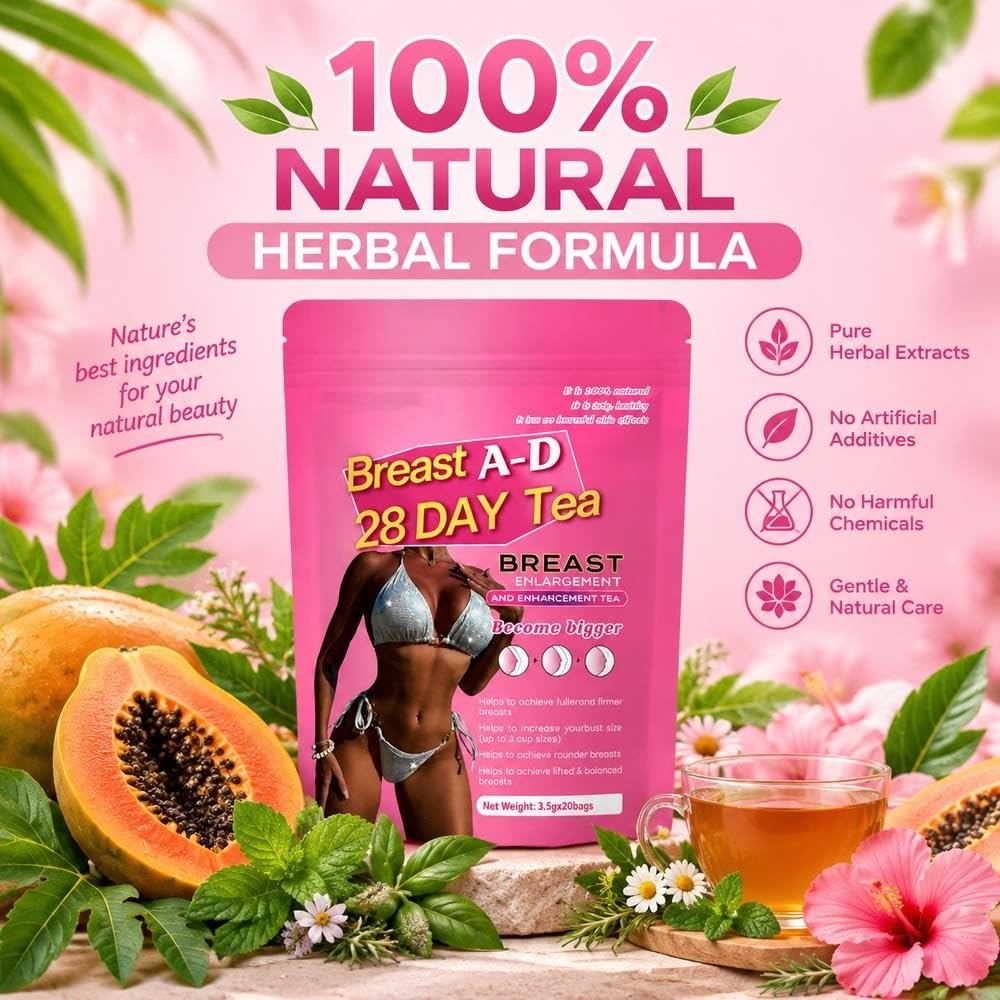 Té De Hierbas Naturales For 28 Días, Secas Premium For Bebida Diaria