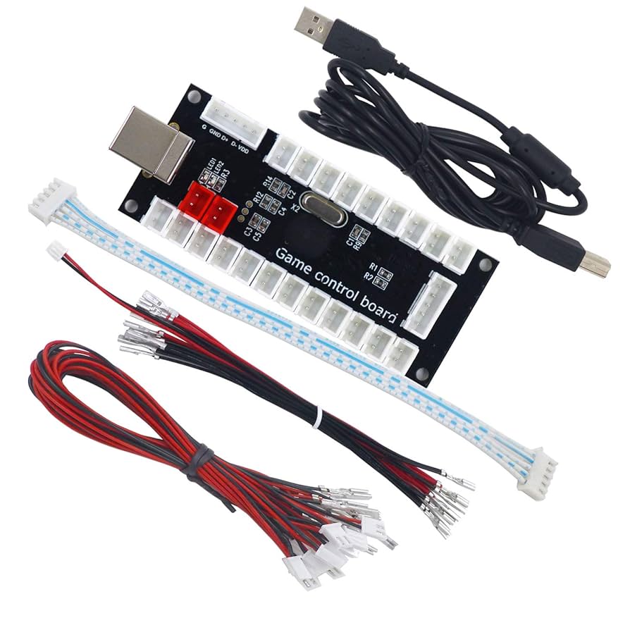 Amazon | SJ@JXアーケードDIYキットLED USBエンコーダーボード