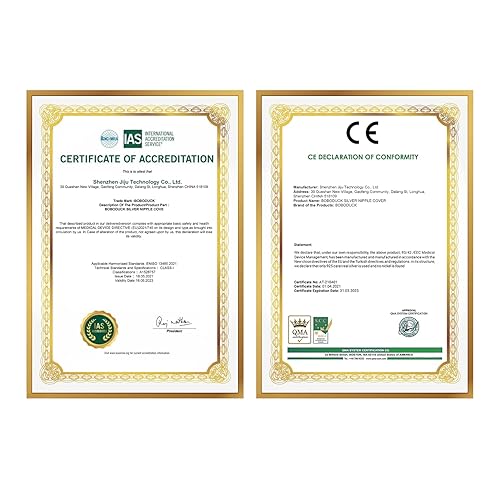 Miniatura 3 de Boboduck Protectores de pezones para lactancia, recién nacidos, tazas de lactancia de plata 925 que protegen tu pezón de lactancia, almohadillas