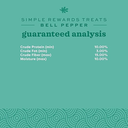 Miniatura 8 de Oxbow Simple Rewards Golosinas de pimiento al horno, golosinas de conejo y conejillo de indias hechas con heno Timothy, aperitivo saludable de