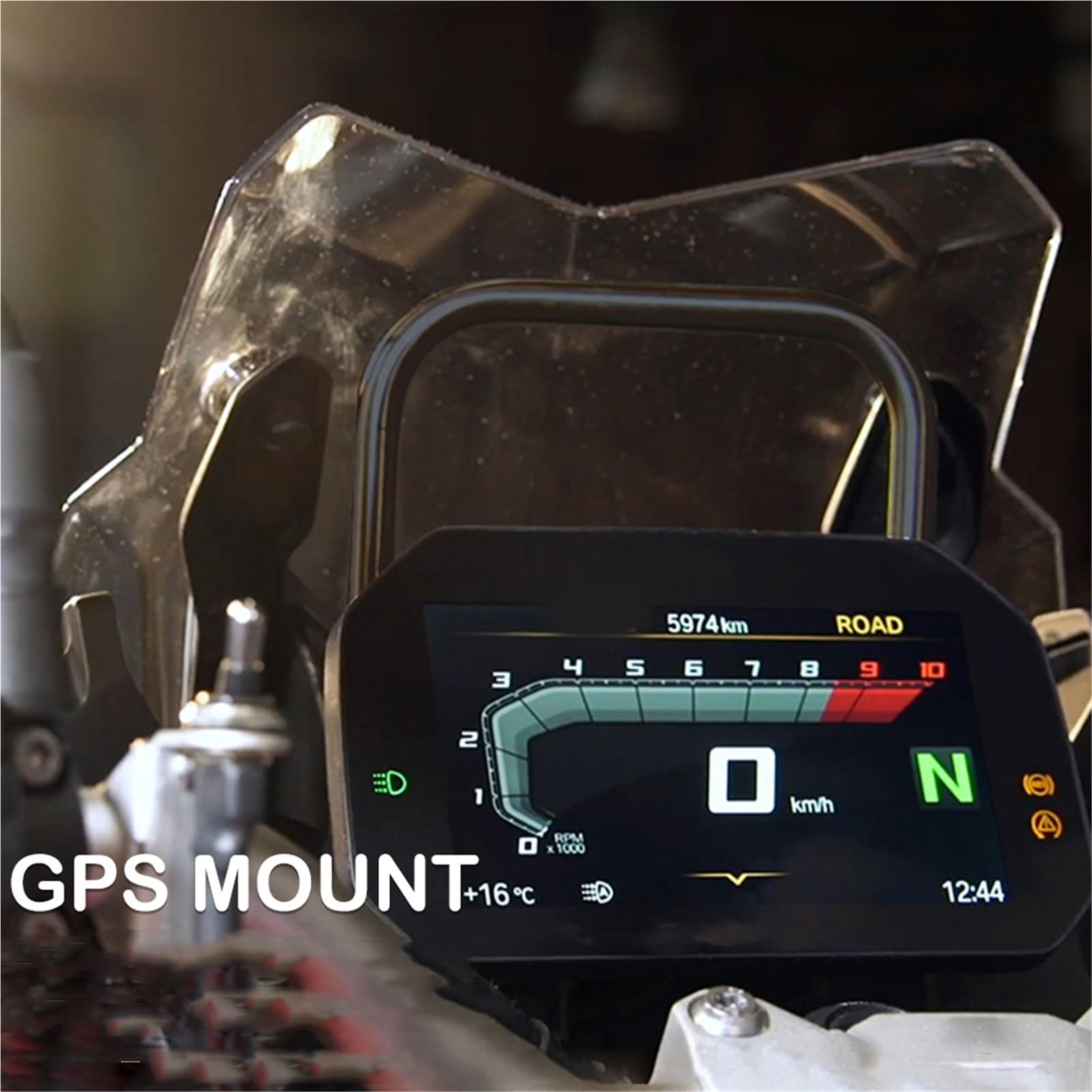 Support De Pare-Brise pour Moto, Plaque Navigation GPS pour Téléphone Portable, pour BMW F750GS F850GS F850 GS ADV 2019