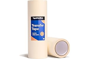 12" x 100' Premium-Grade Transfer Tape for Vinyl Crafts
