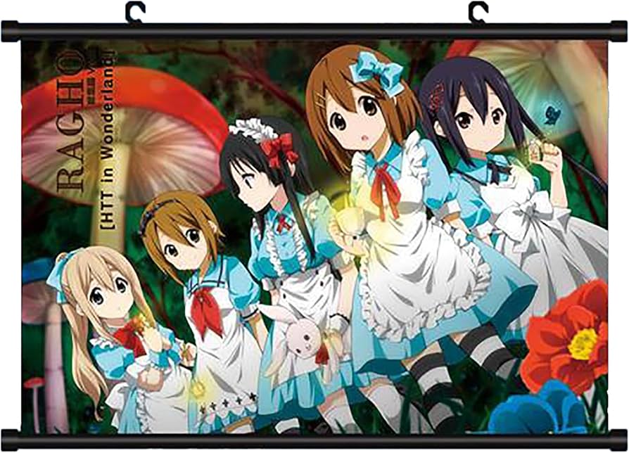 Amazon.co.jp: けいおん タペストリー ポスター 掛ける絵 平沢 唯 秋山