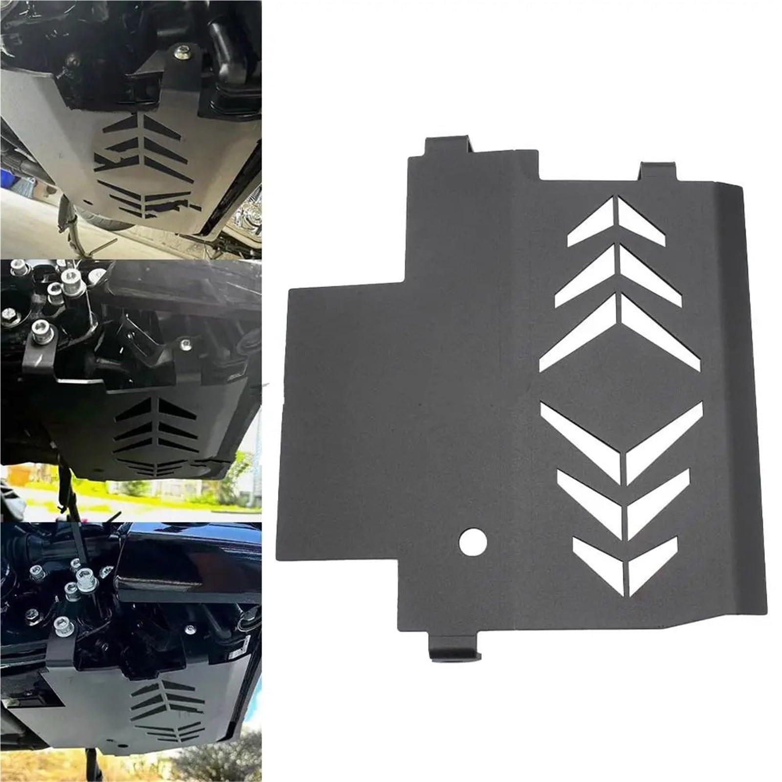 Osłona Podwozia Motocykla Do Road Glide Street CVO 2023 2024 Osłona podwozia silnika Dolna osłona podwozia wykonana z bardzo twardego materiału Podwozia Motocykla