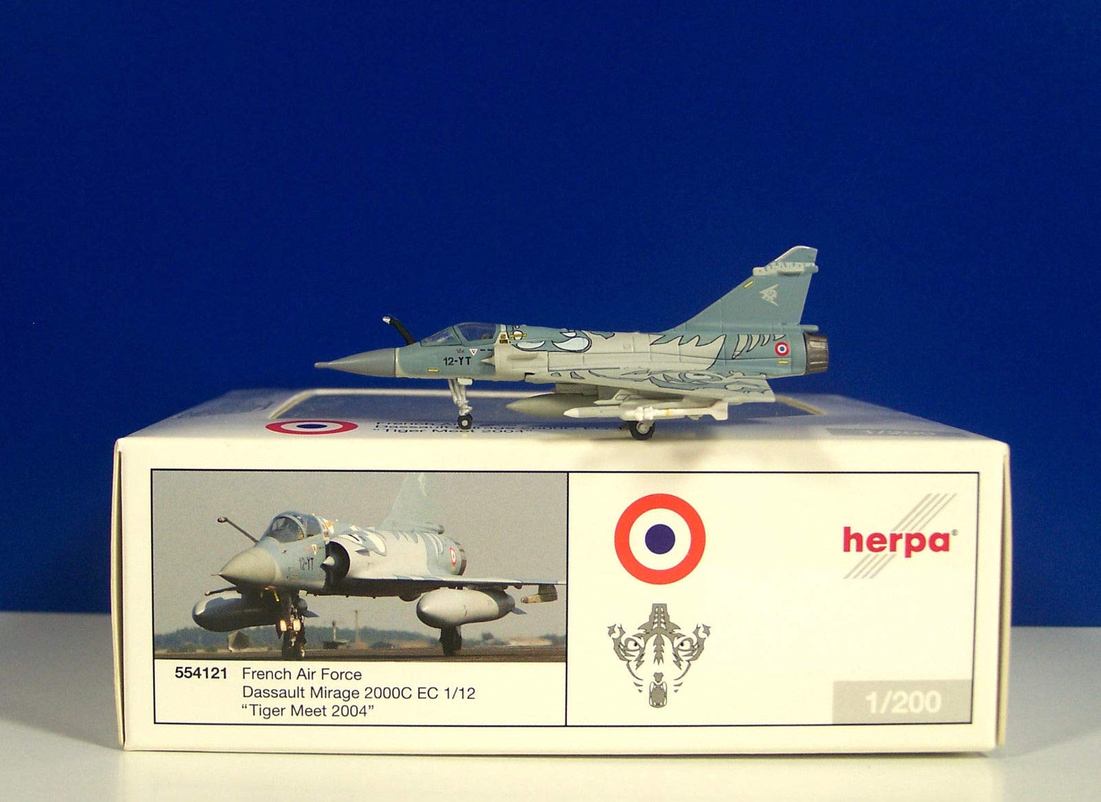 1/200 Herpa ミラージュ 2000C フランス空軍 第2飛行隊 Operation
