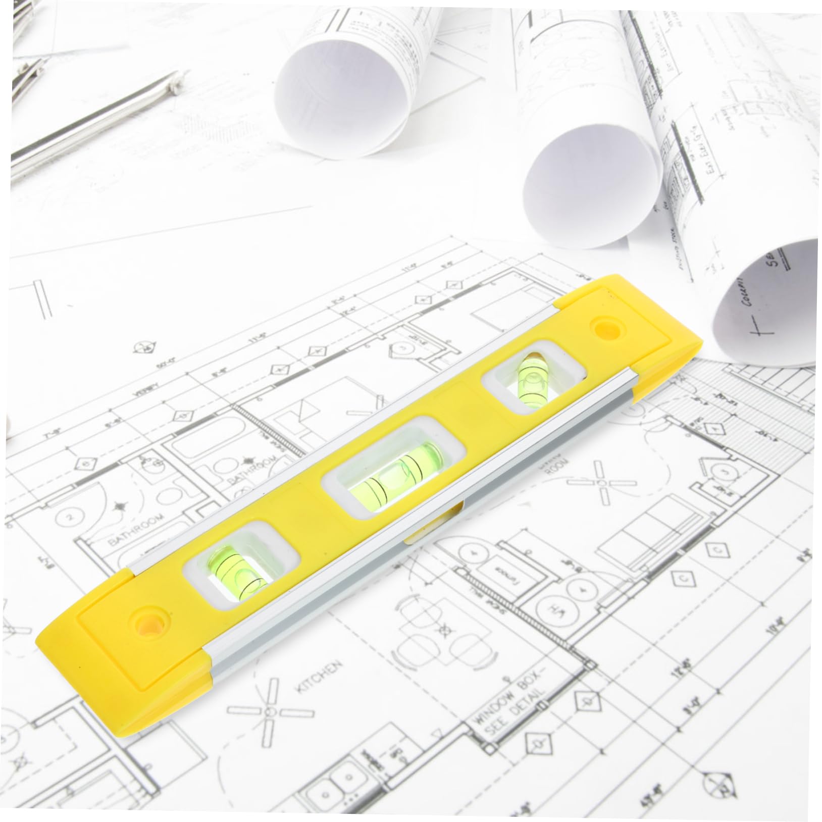 jojofuny 5piezas Mini Magnético De Nivelador De Precisión Para Medición Horizontal y Vertical Herramienta Para y Proyectos De Construcción