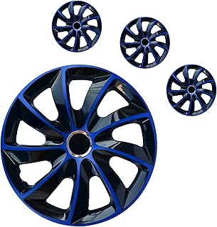 Hubcaps Universal – 14 15 16 Inch – Compatible With A Wide Range Of Car Models – Large Variety Of Colours – Fit Premium Quality Wheel Trims