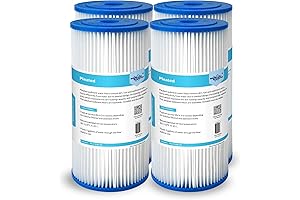 Membrane Solutions 50 Micron Pleated Water Filter 4 Pack