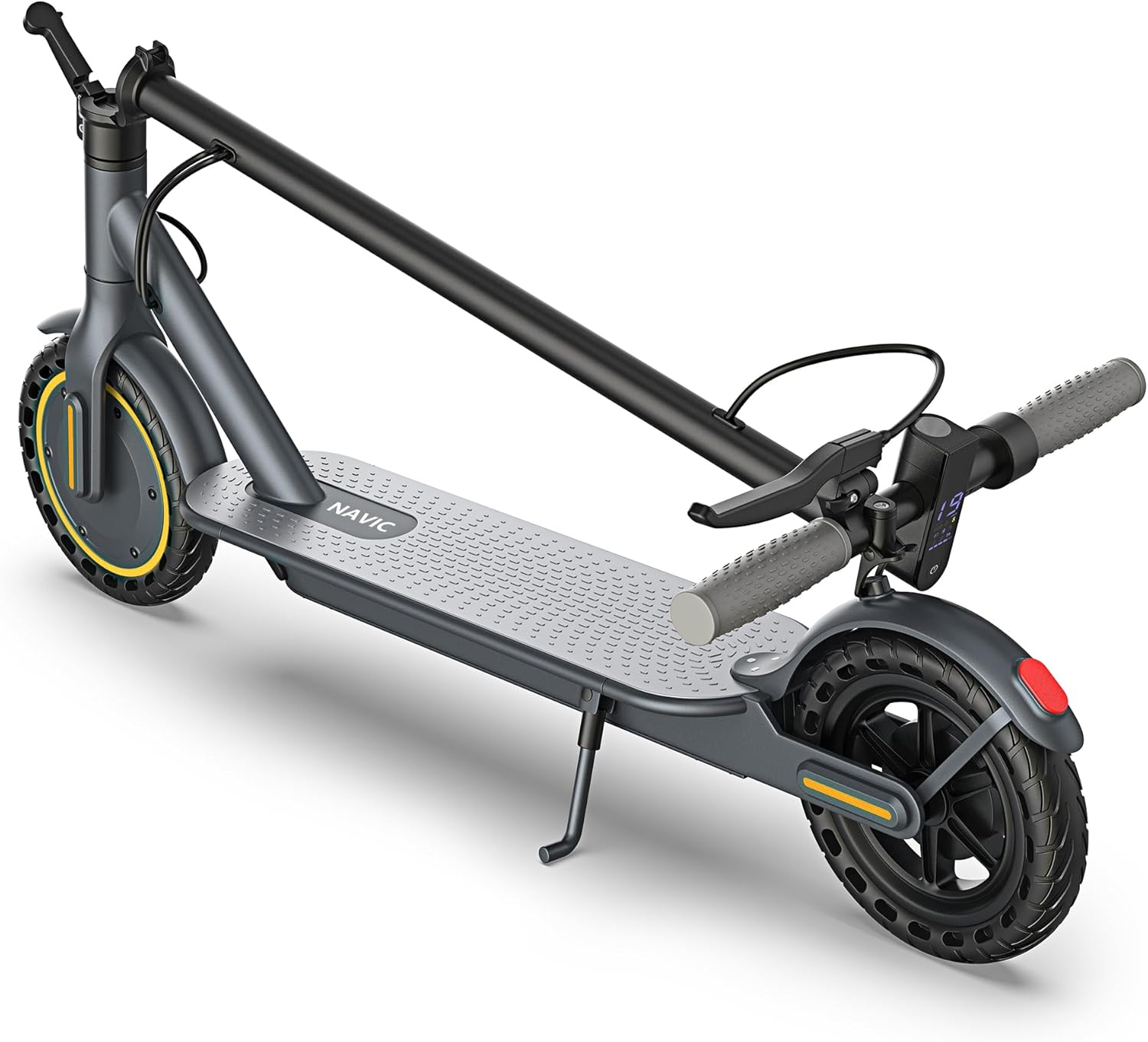 NAVIC Electric Scooter with Dual Suspension/Braking, 350W/500W Motor, 19/22 Mph, Max 22/27/49Mi Range, Foldable E Scooter for Adults with App product image