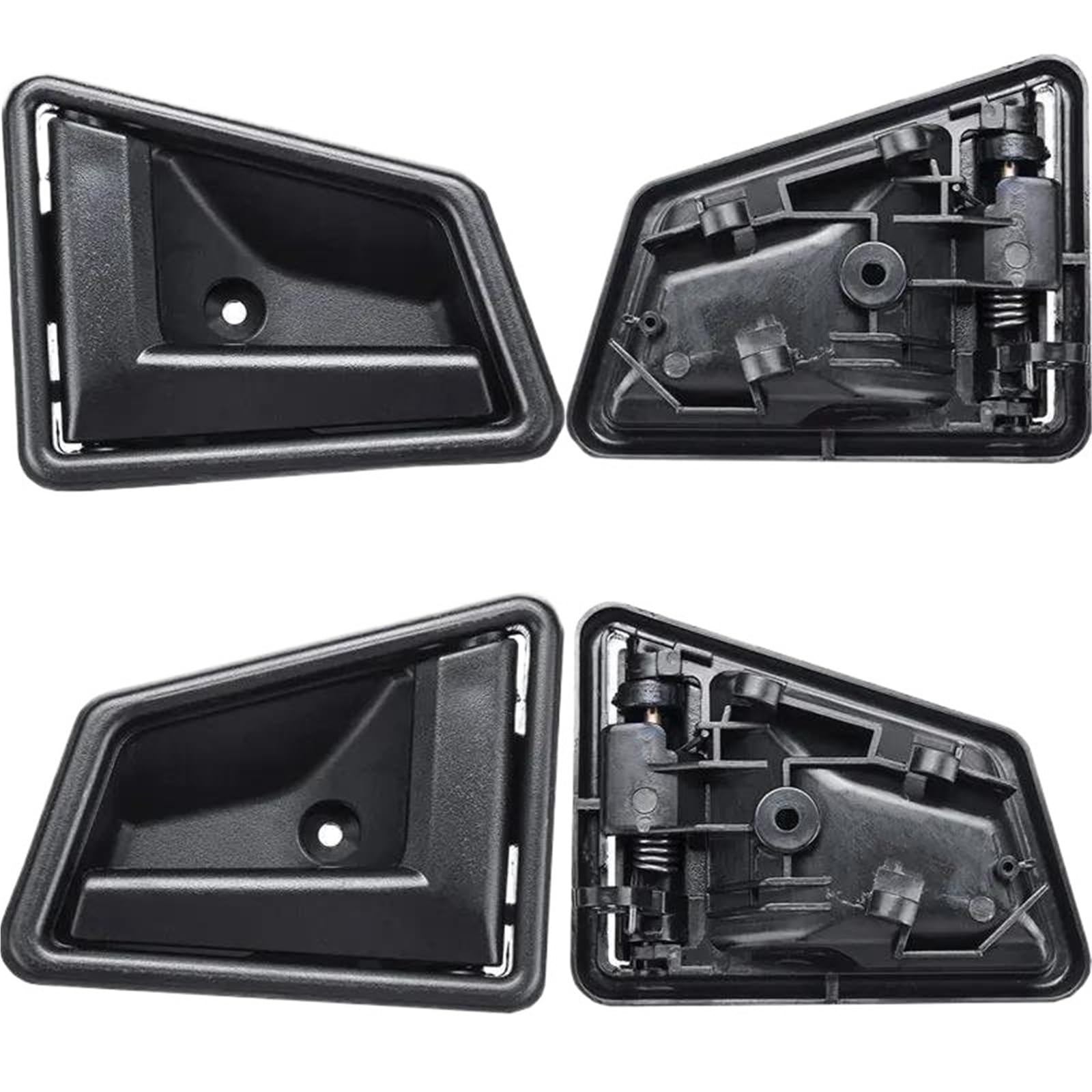 Mcqnds 4Pcs Front Rear Left Right Interior Door Handle For Geo For Tracker 1991 1992 1993 1994 1995 1996 1997 1998(4Pcs)