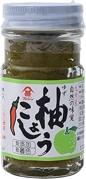 Amazon | フジジン 九州産 柚こしょう 無添加・無着色 調味料 60g