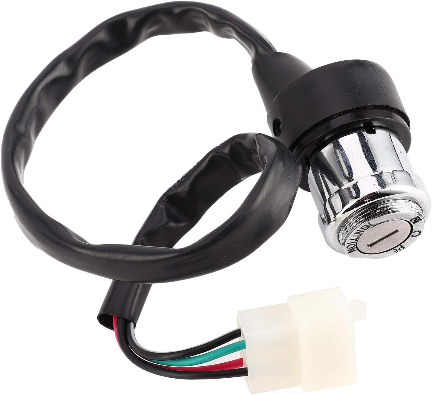 Ignition Lock,Motorcycle Ignition Switch Lock W Keys Fit