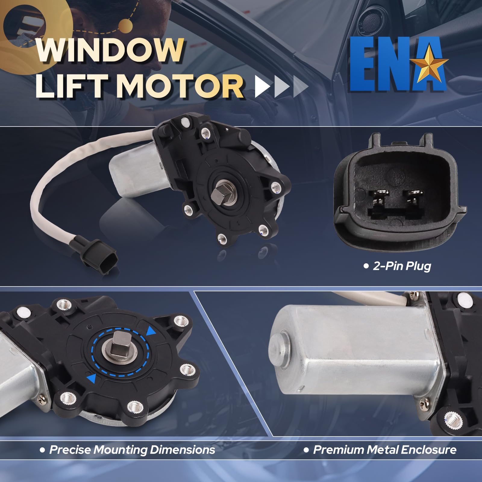 Amazon.com: ENA Power Window Lift Motor Front Right Passenger Side