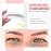 Brows by Bossy Studio & Co Temporary Eyebrow Tattoos Waterproof Eyebrow Stickers, False Tattoos Hair Like Peel Off Instant Transfer Brow arched black