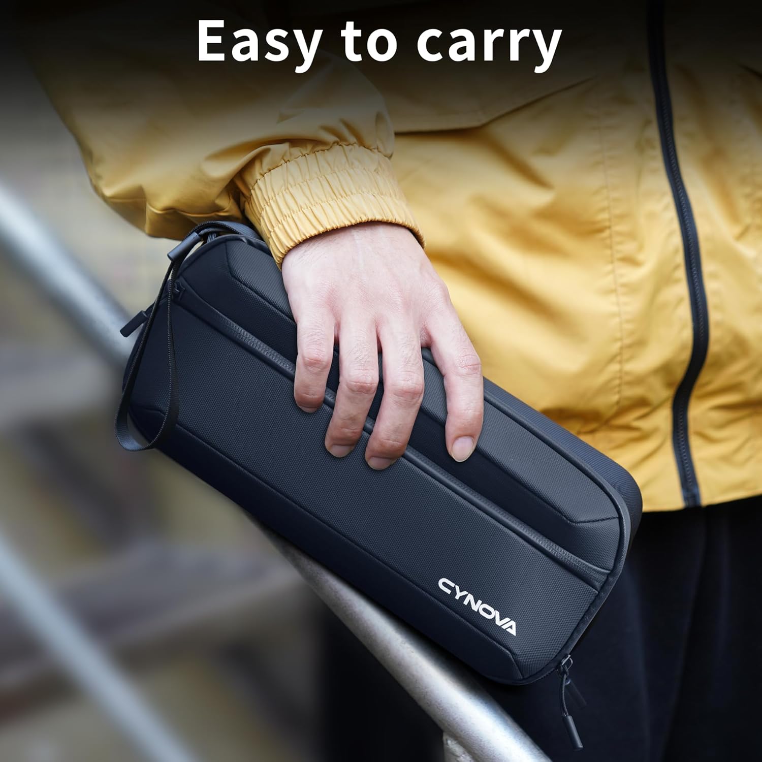 CYNOVA DJI Osmo Pocket 3 Carrying Case for DJI Osmo Pocket 3 Creator Combo Accessories, Portable Nylon Storage Protective Bag Compatible with Osmo Pocket 3 Accessories/Xtra Muse - Image 8