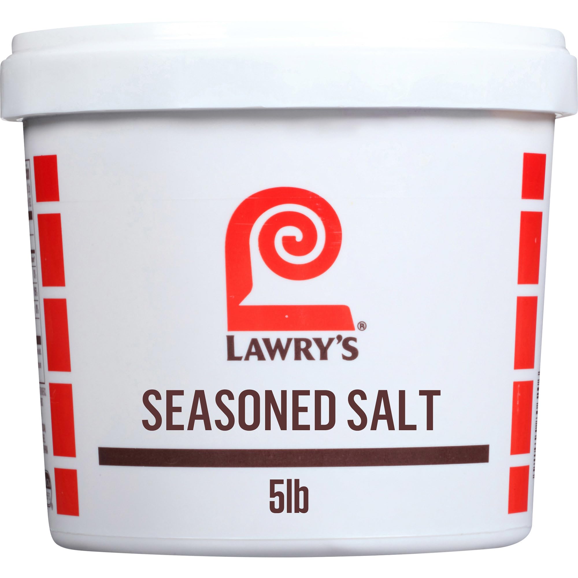 Lawrys Seasoned Salt, 5 lb - One 5 Pound Container of All-Purpose Seasoned Salt Made With Perfect Blend of Salt, Garlic, Turmeric, Celery, Paprika and Other Spices