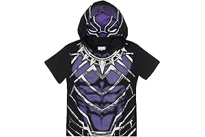 Black Panther Superhero Cape for Kids Boys Avenger Black Panther Cloak