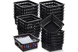 Tatuo Small Colorful Baskets for Organizing Classroom