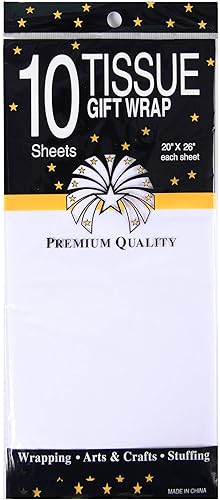 Miniatura 8 de 10 bolsas de regalo con papel de seda de 8 x 4 x 11 pulgadas.