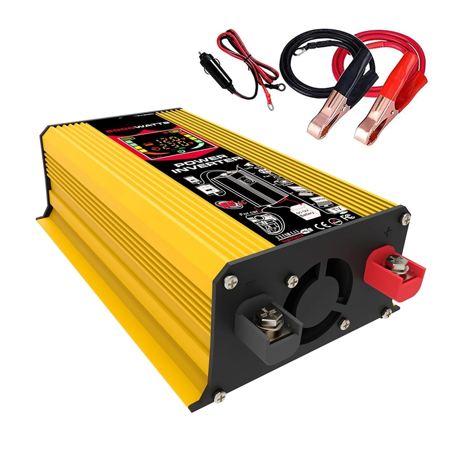 Kit générateur électrique 12V pour camping et van avec panneau solaire 50W
