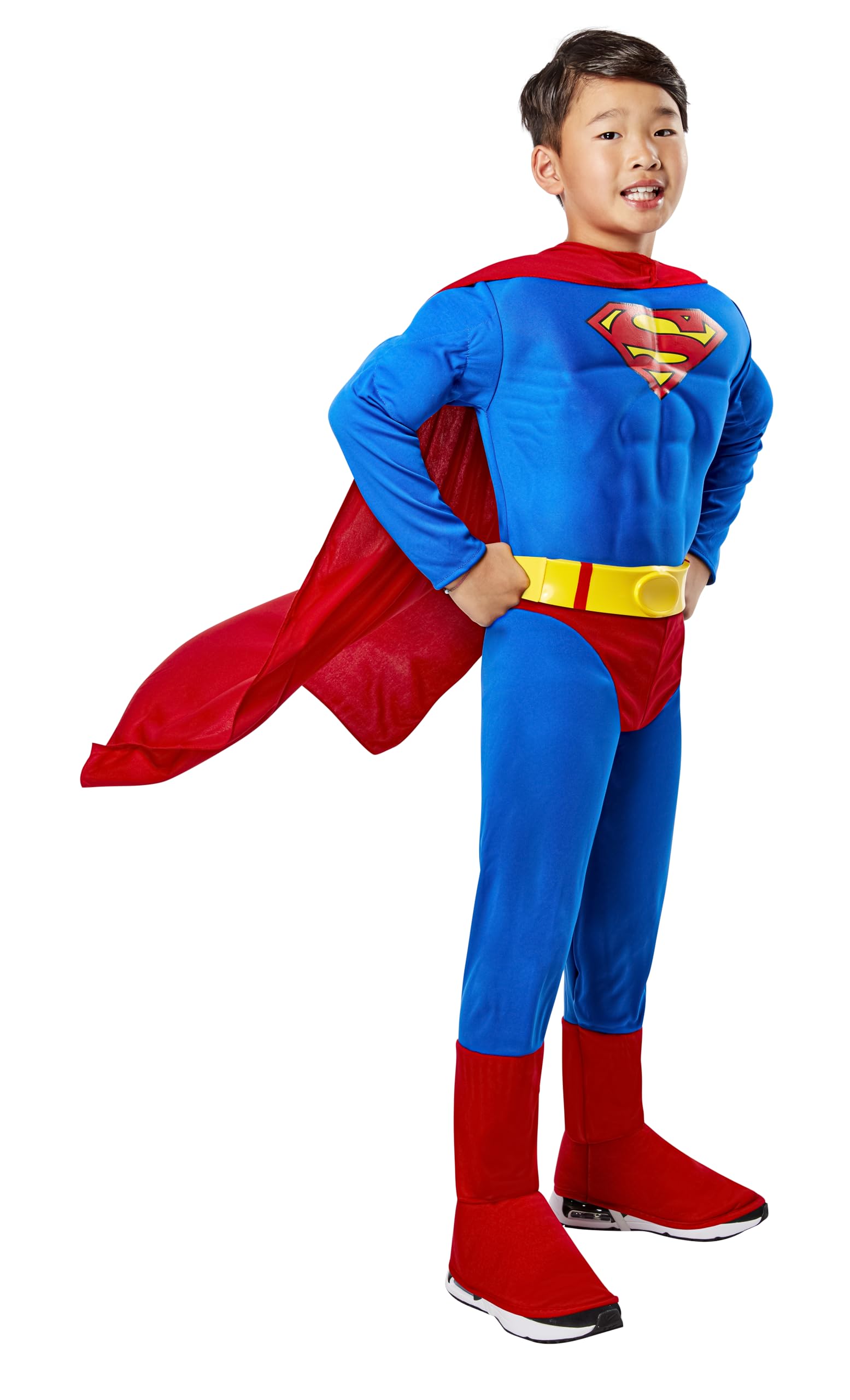 DC Comics Superheroes: Superman Costume for Kids by Rubies, Boy's Large