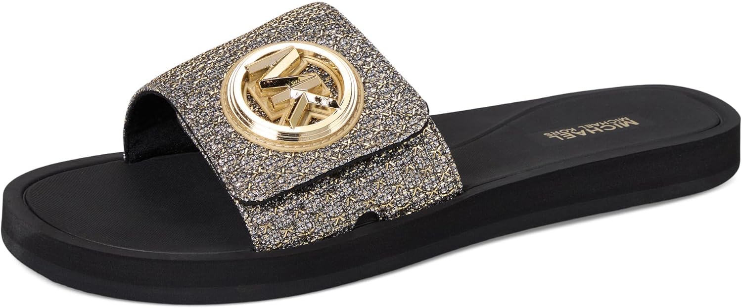 Michael Kors Women's MK Charm Slide