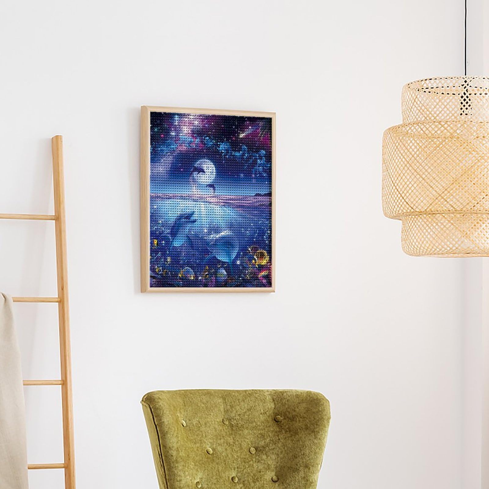 Amazon | ダイヤモンドアート ラッセン 星に願いを ダイヤモンド絵画