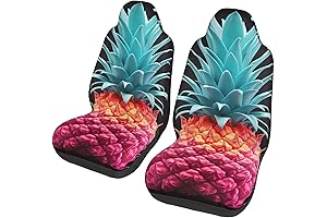 Electric Pineapple Car Seat Covers