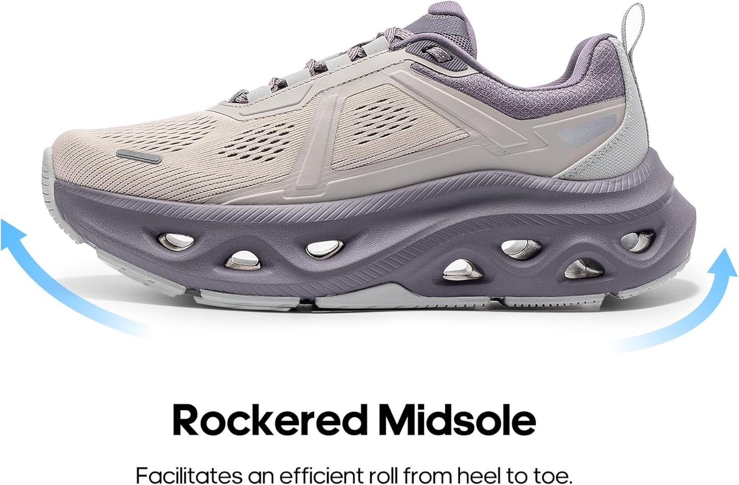 NORTIV 8 Women's Cushioning Walking Shoes Non Slip Breathable Comfortable Workout Running Tennis Jogging Gym Athletic MovePropel Fashion Sneakers - Image 4