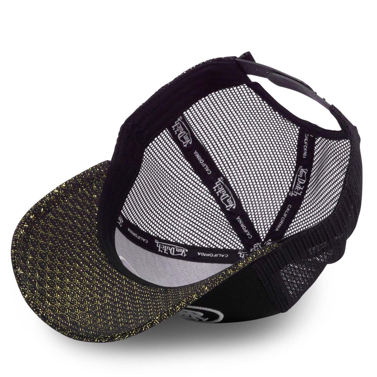 Von Dutch Berretto da uomo e donna, berretto da camionista, visiera glitterata, regolabile