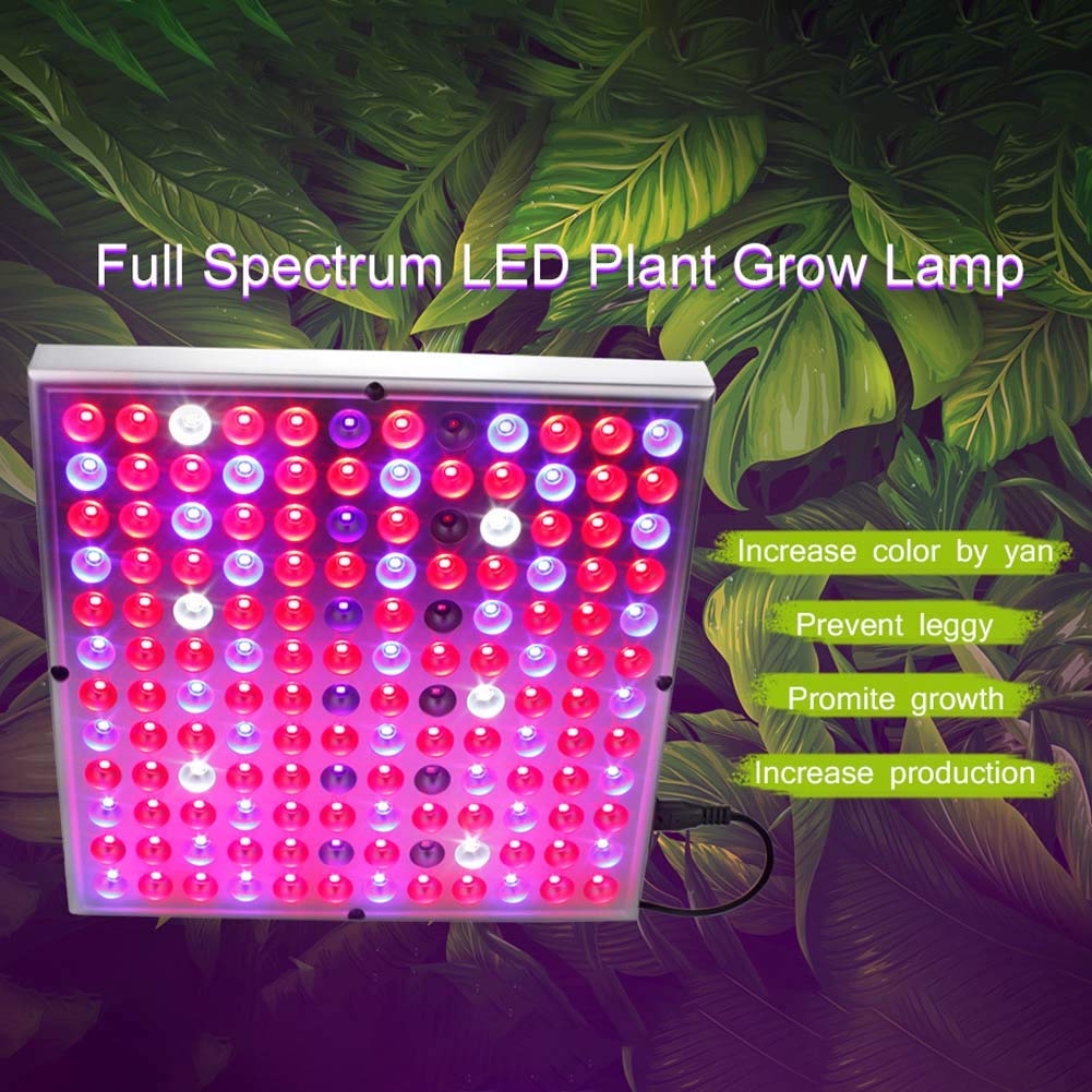 45W LED élèvent la lumière, lampe à double spectre de croissance des plantes à spectre complet, avec des lumières de culture bleu-rouge pour les plantes d'intérieur lampes de croissance de fleurs