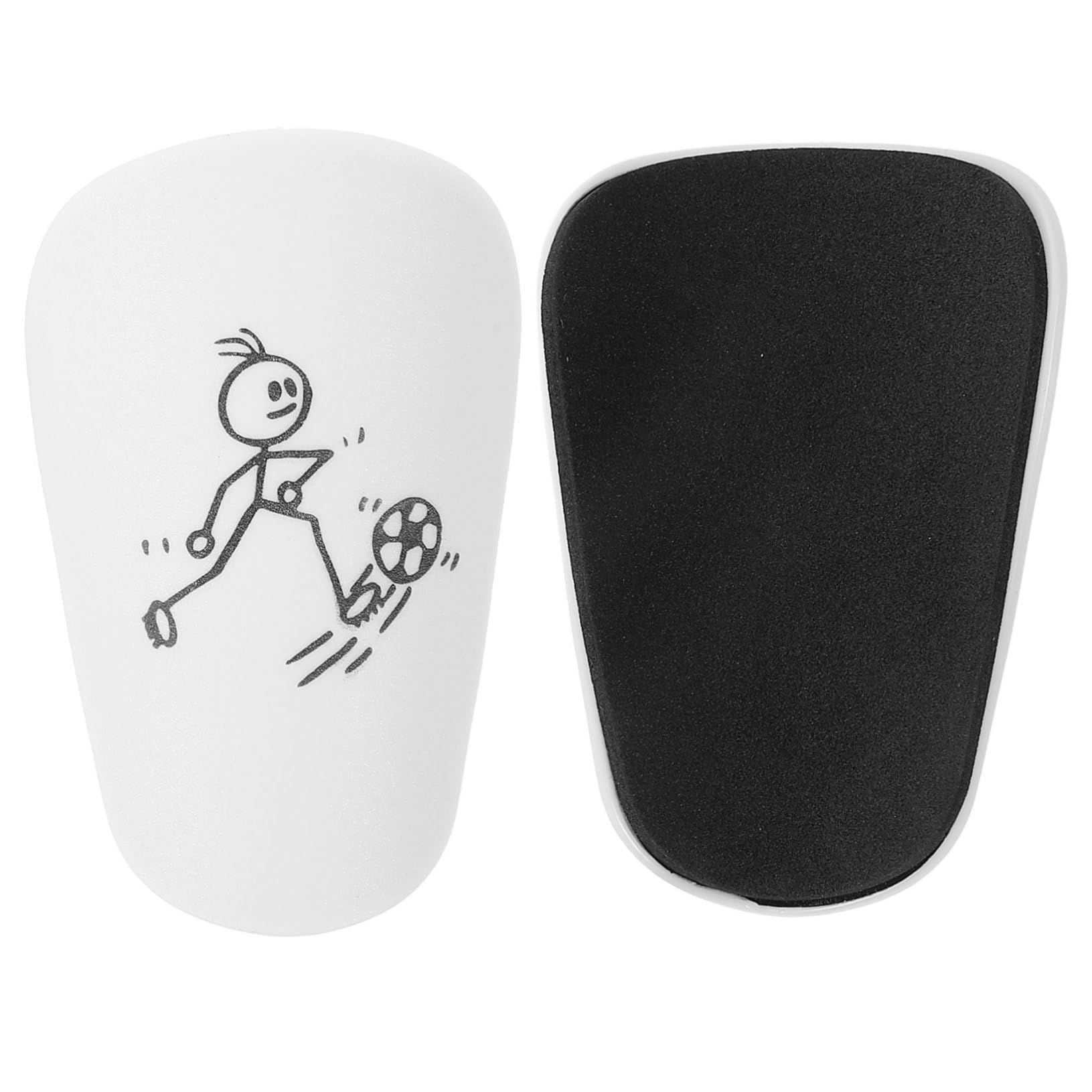 HANABASS 1Pair Compact Wear Resistant Soccer Shin Guards Non Slip Protective Calf Braces for Adults Breathable Material for Football Practice and Matches