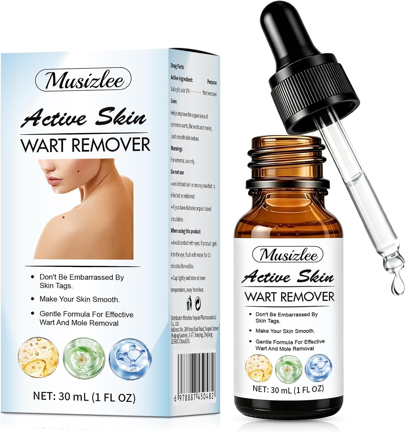 Skin Mole Remover for Hands & Body