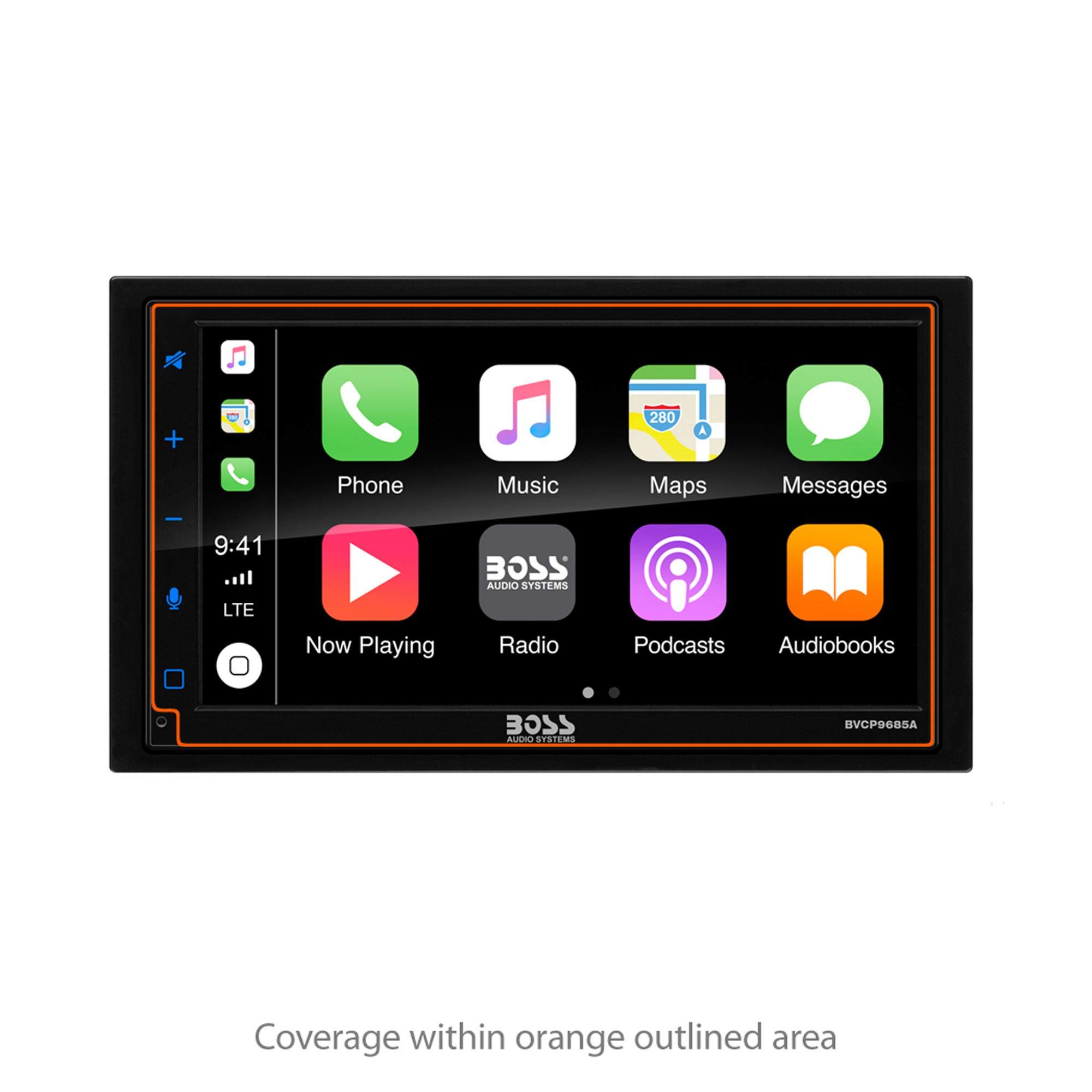 BoxWave Screen Protector Compatible with BOSS Audio BVCP9685A - ClearTouch Crystal (2-Pack), HD Film Skin - Shields from Scratches