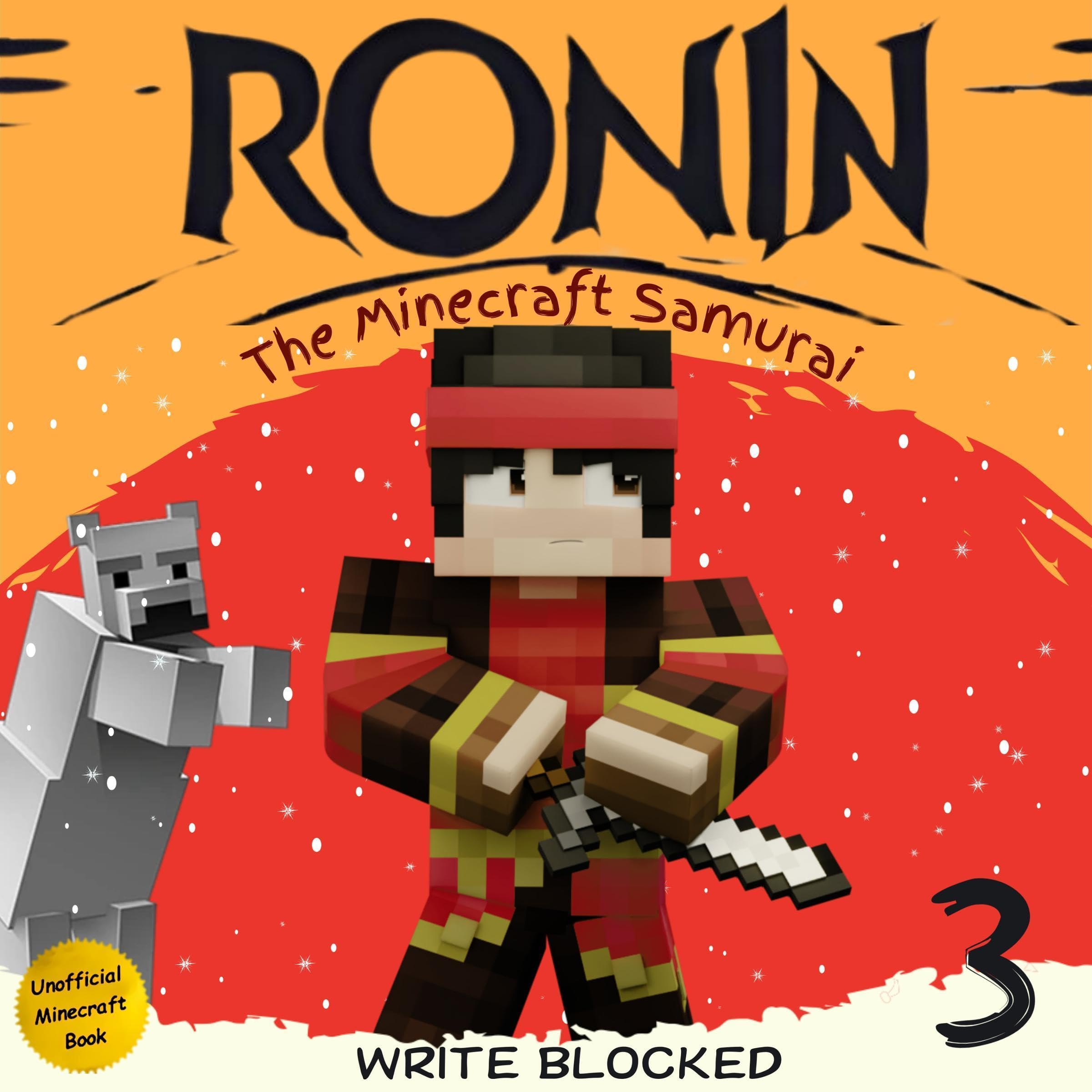 Cover art for Ronin: The Minecraft Samurai, Book 3
