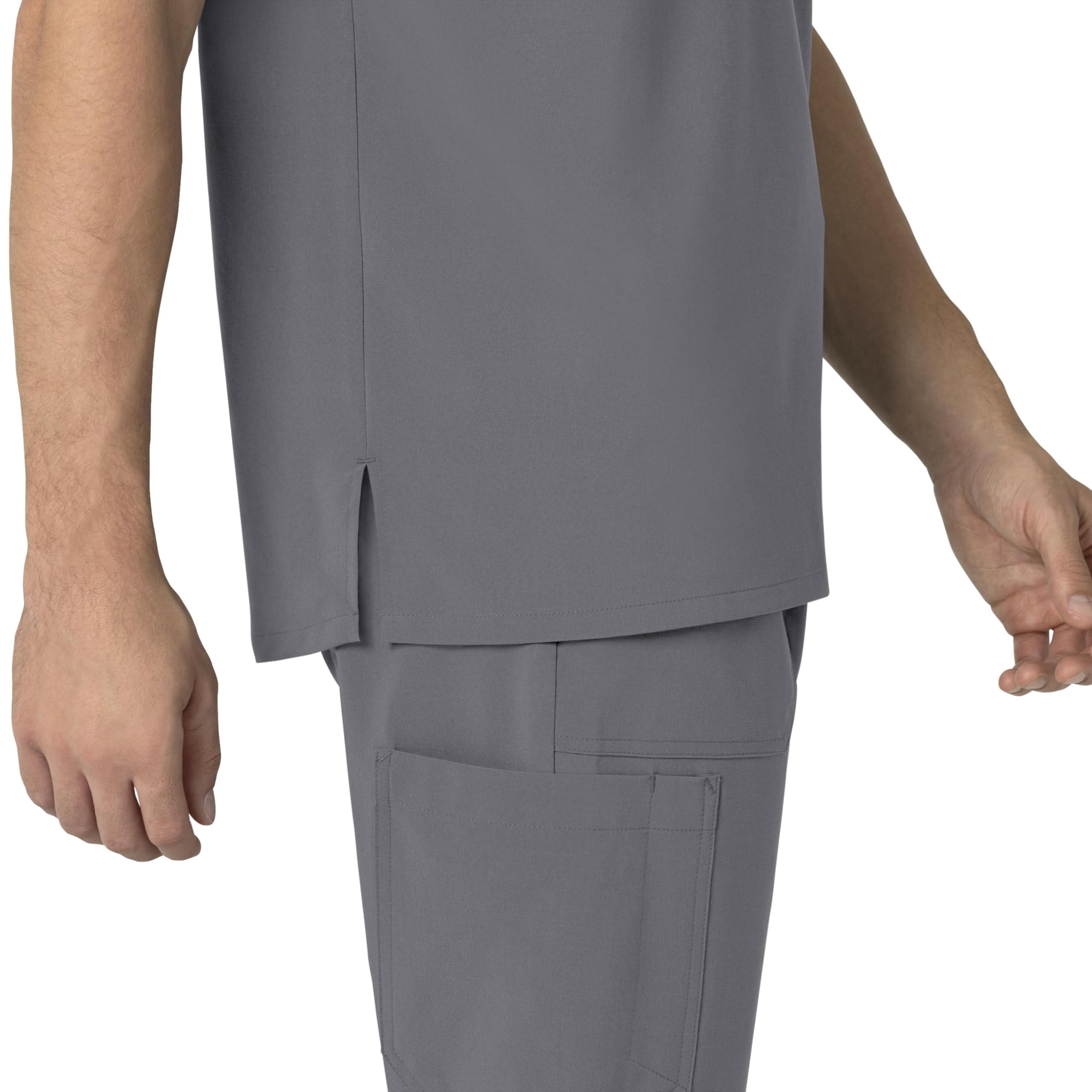 Carhartt Scrub Top Camiseta médica Henley para Hombre Hombre (Pack de 1)