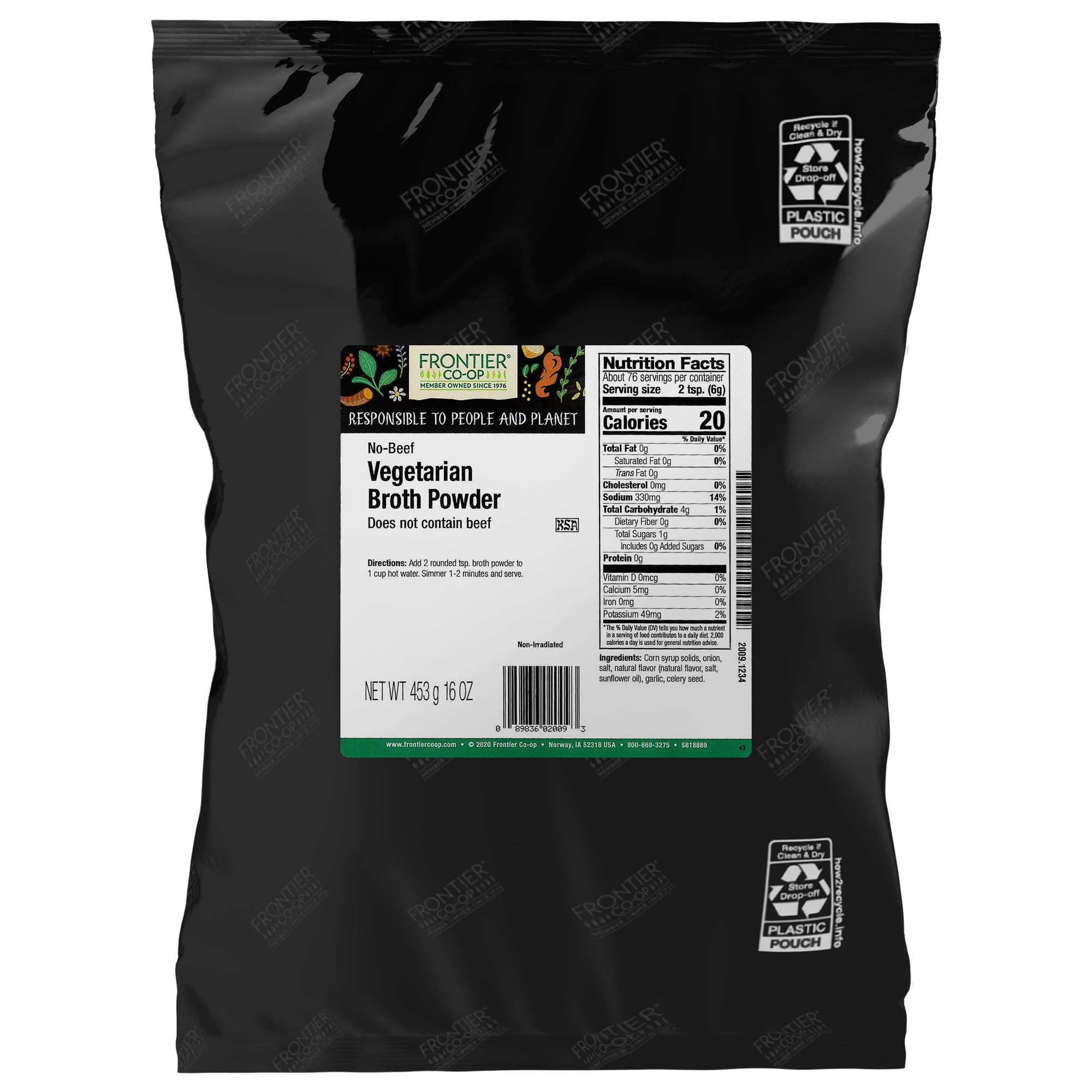 Frontier Co-op No Beef Broth Powder