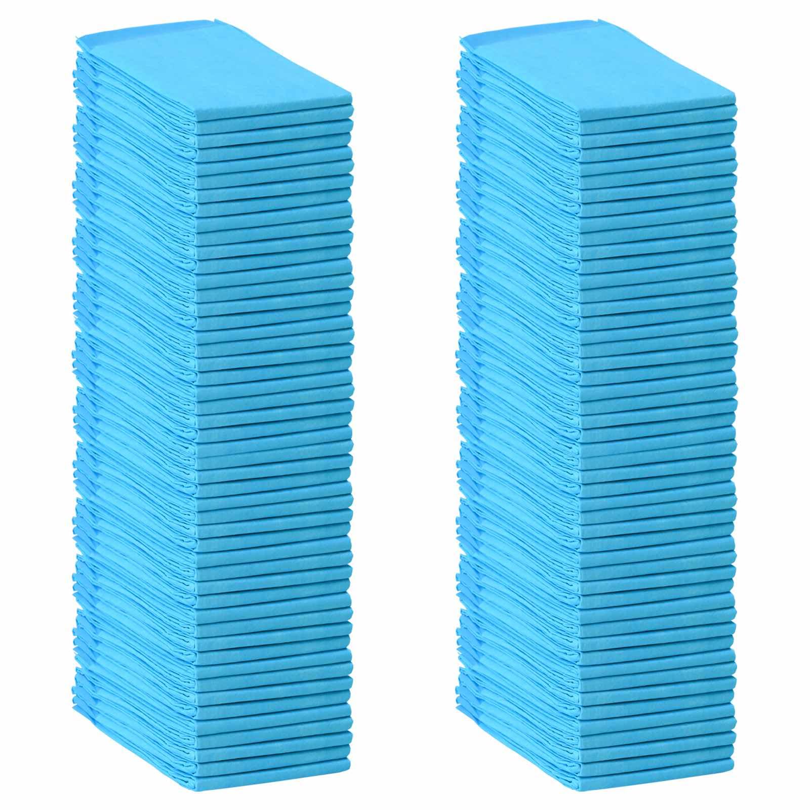 Lot de 100 Alaise pour Chien, Tapis Éducateur Hygiénique Jetable Absorbant Alèse Pipi Propreté Educateur pour Chien en Tissu Non tissé 100 pcs 120x80 cm