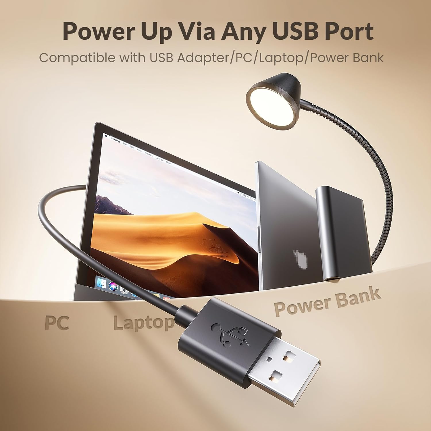 LEPOWER Clip on Light, Reading Lights for Books in Bed with 5 Colors & Stepless Dimming, RG0 Eye-Care, Auto Timer & Night Light, Strong Clamp for Headboard, Bedside, Desk, Black - Image 7