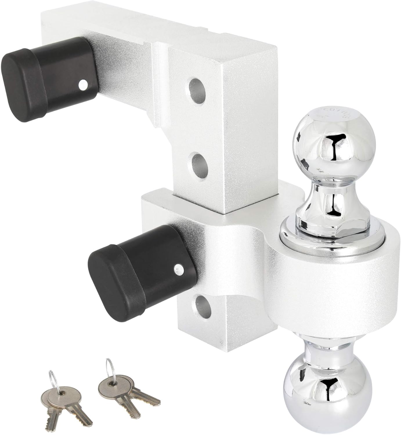 ONLTCO Ball Mount Hitch Adjustable 6 Inch Drop/Rise