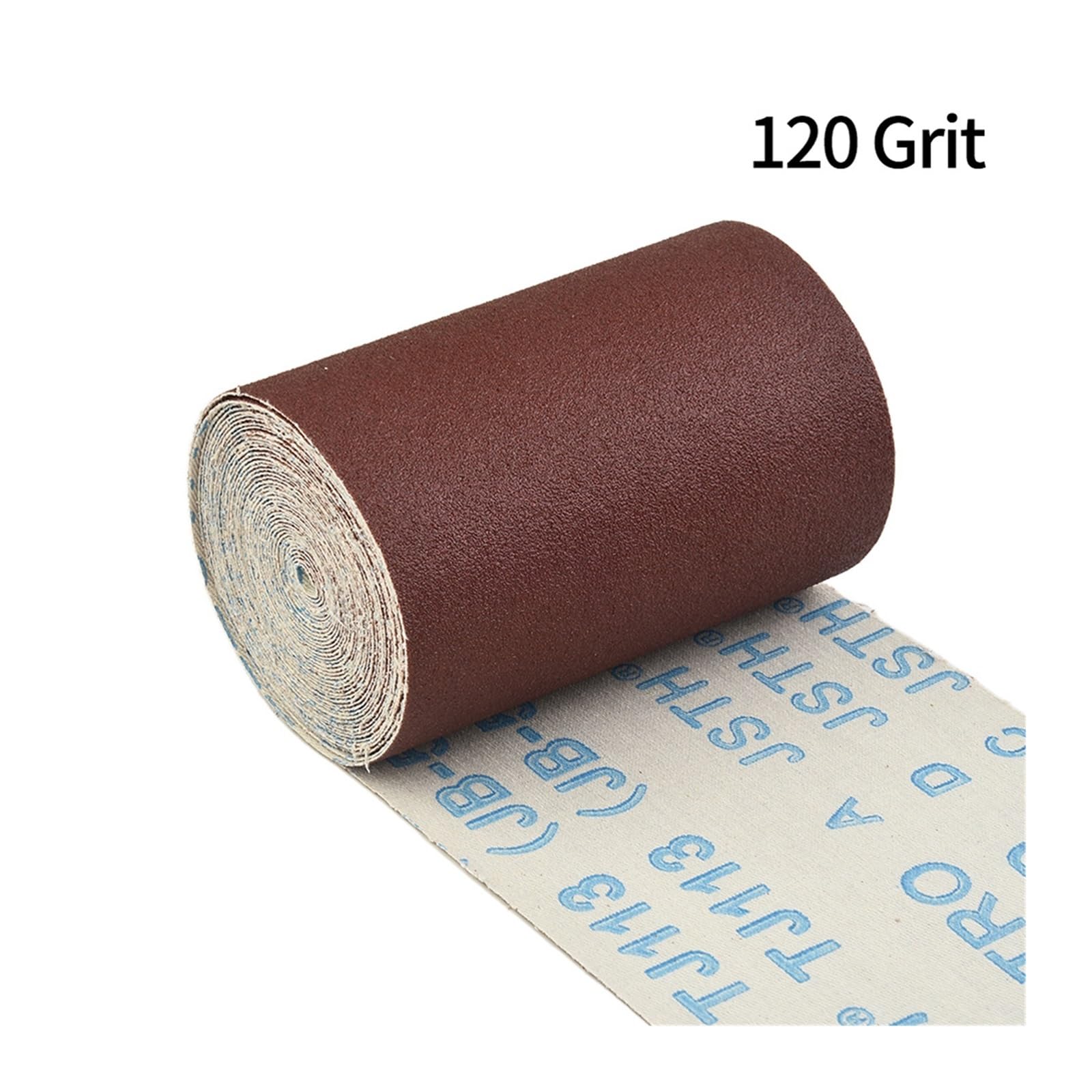Rotolo di Carta vetrata da 10 m 80 120 180 240 320 600 Carta vetrata a Grana Tela smeriglio Carta abrasiva ad Acqua/a Secco Strumenti abrasivi(120)