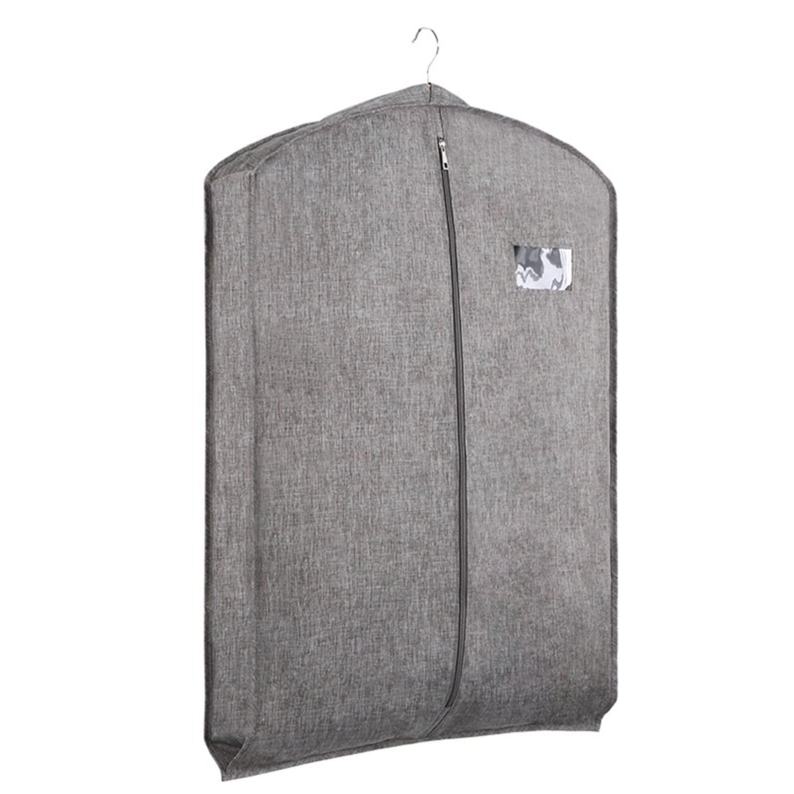 Garment Bags for Hanging Clothes Oxford Cloth with Visible Window