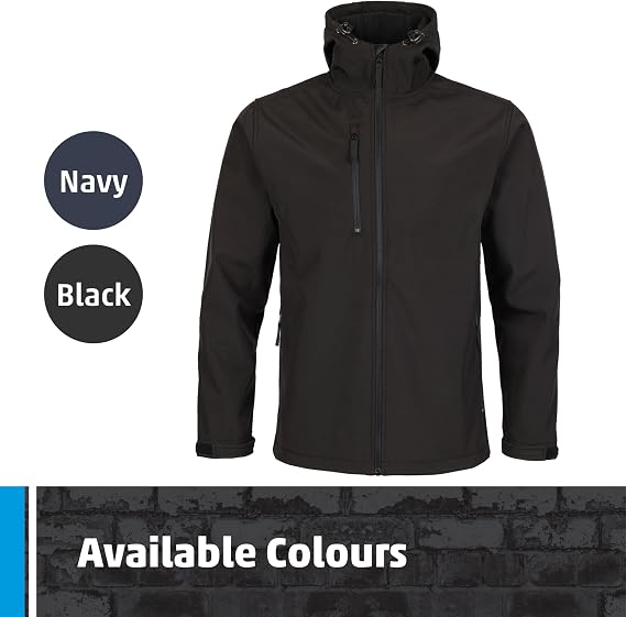 FORT - Holkham Jacket - Softshell Fabric - Rain Coats for Men - Waterproof Jacket - Comfortable & Durable - Winter Jackets for Men - Mens Winter Jackets