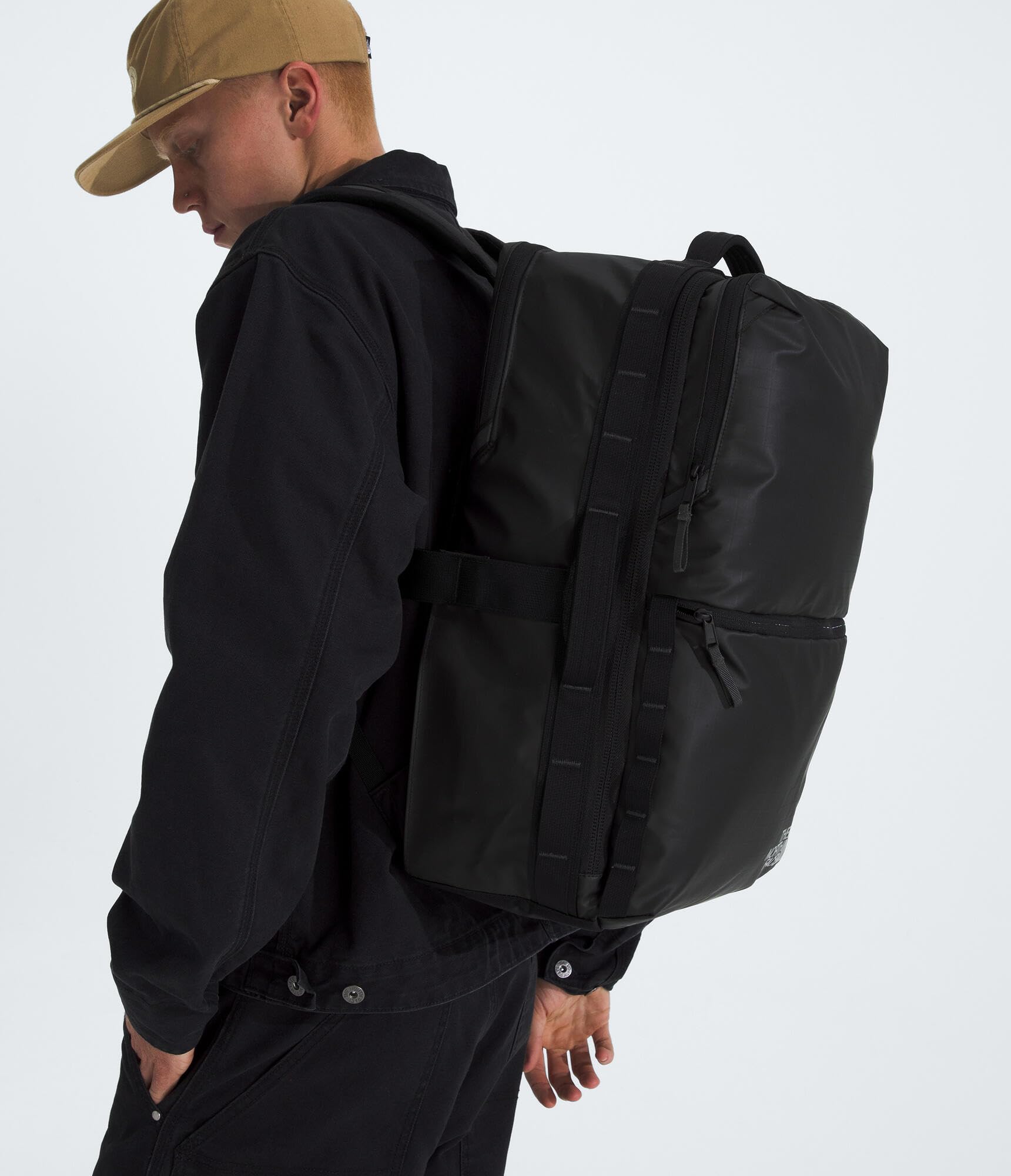 The North Face Uniseks Base Camp Voyager 35L Pakiet podróżny Tnf Black/Asphalt Grey